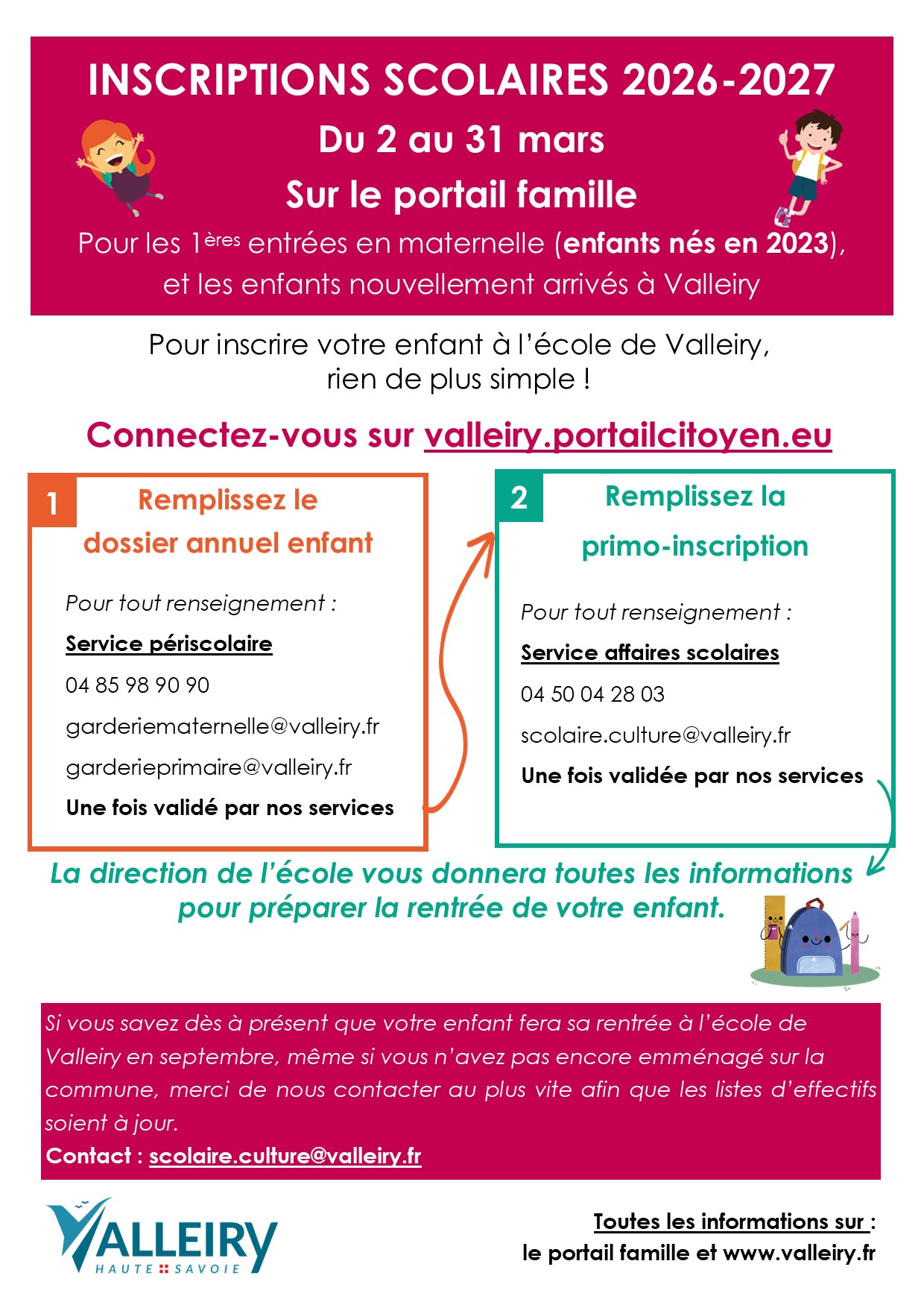 Inscription scolaire